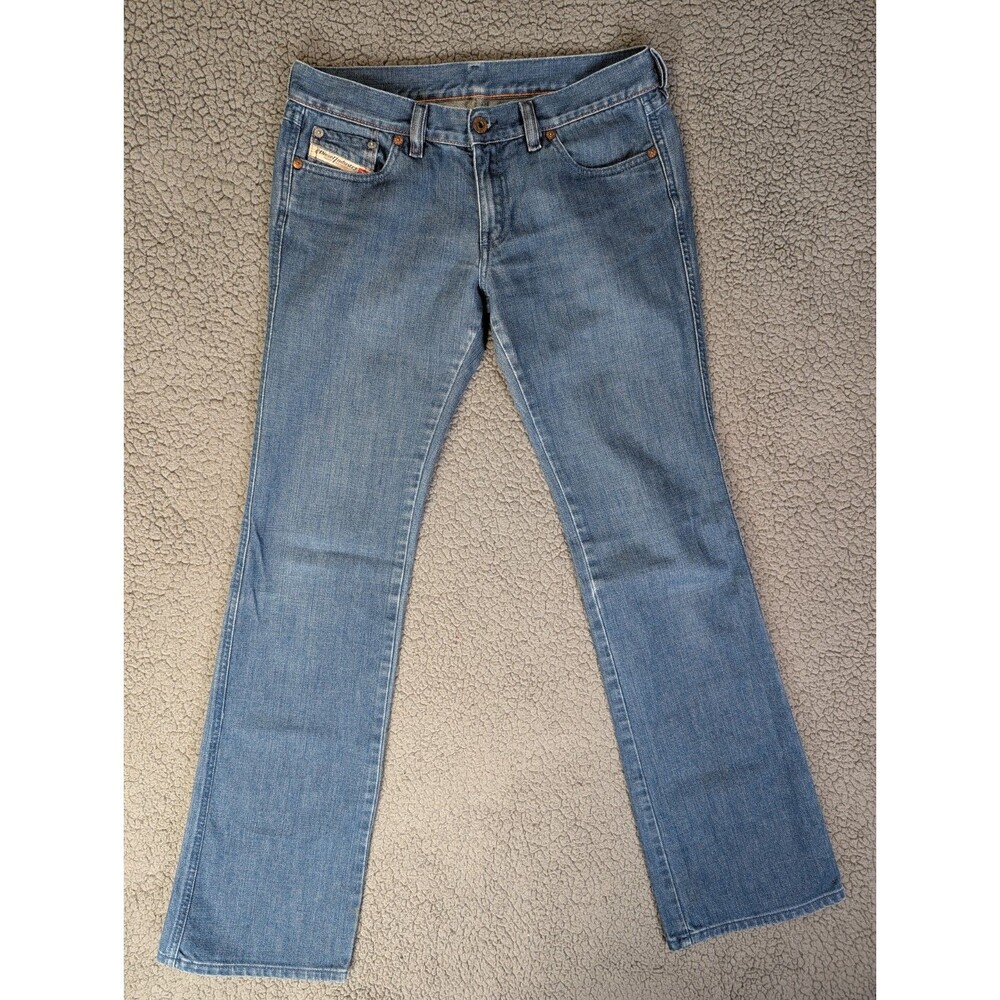 Vintage Diesel Industry Mens Jeans Service Spa Size 28 30x32" Made In Italy Y2K